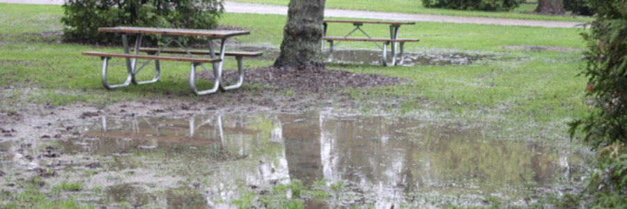 campsites underwater