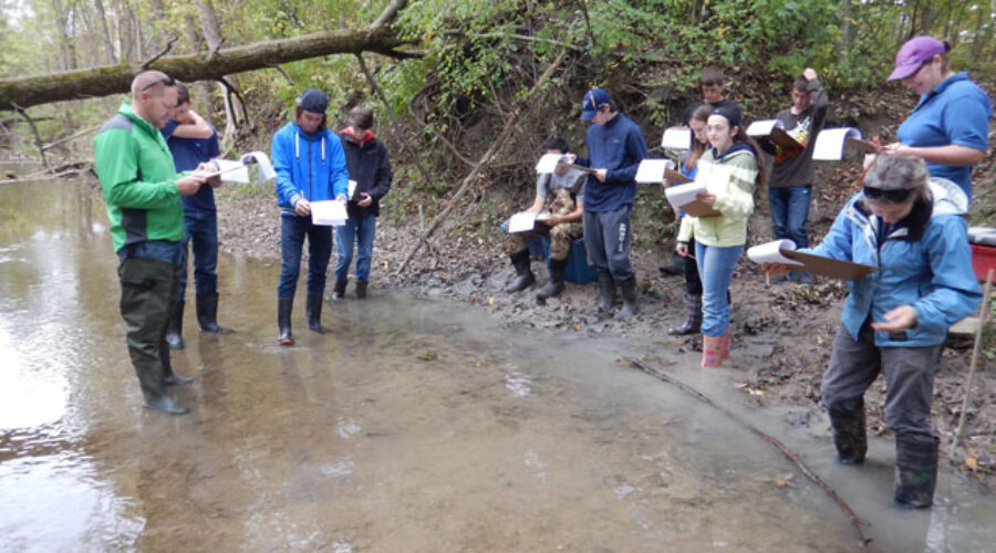 program at Perch Creek Habitat Management Area
