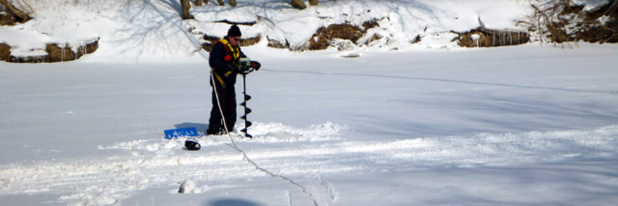 monitoring ice cover on the Sydenham River