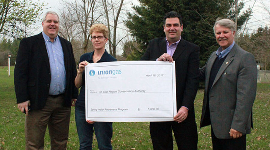 Union Gas Donates $5K to St. Clair Region Conservation Authority