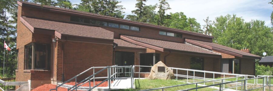 SCRCA Main Office showing accessible wheelchair ramp
