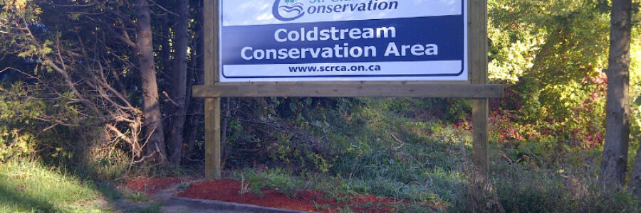 Coldstream Conservation Area sign