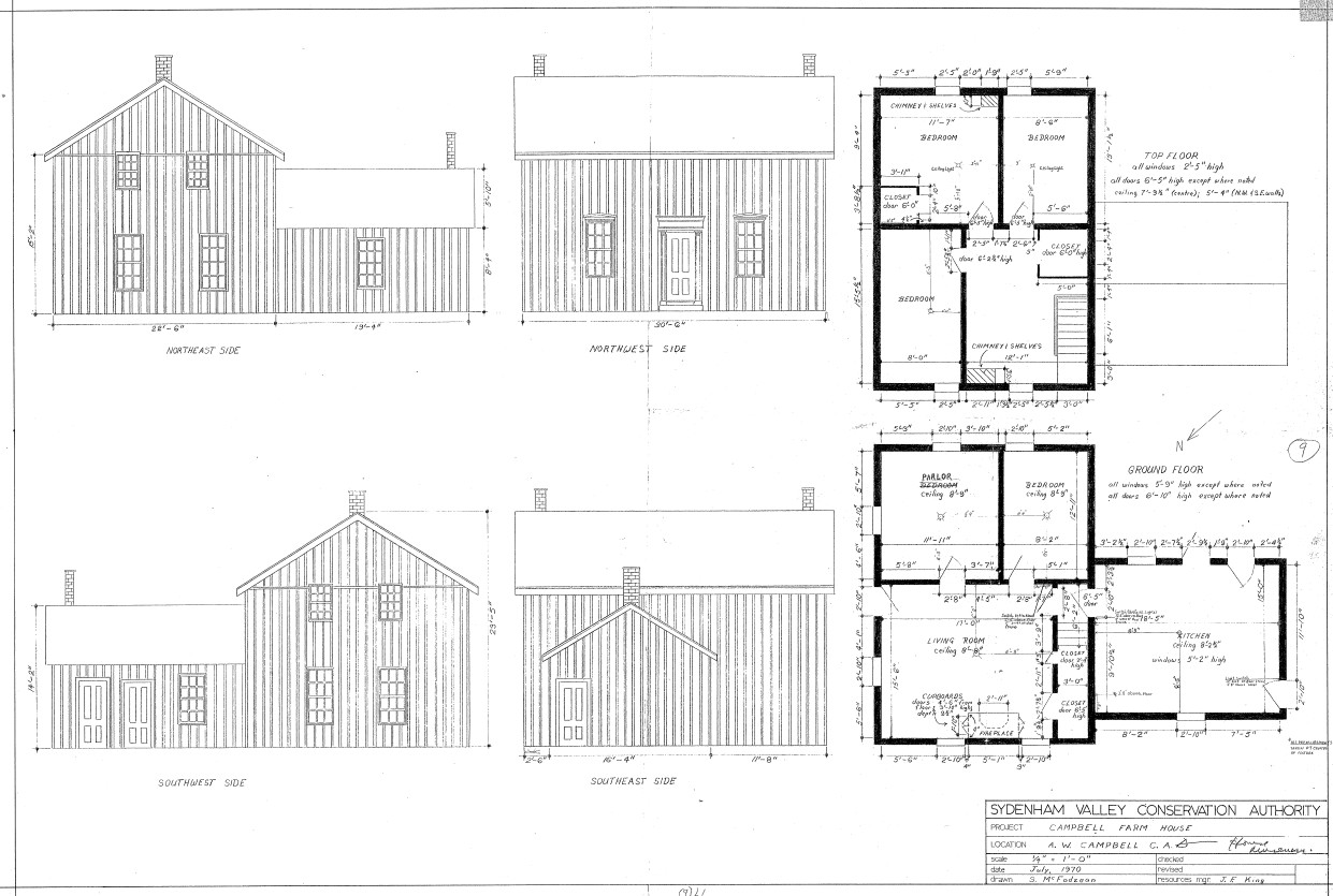 Campbell House Floor Plan