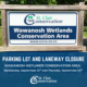 Laneway and Parking Lot Closure – Wawanosh Wetlands Conservation Area – September 23rd and 24th