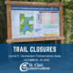 Trail Closures – Lorne C. Henderson Conservation Area – October 19th to 23rd